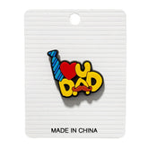 Father's Day Silicone Pin Badge PinPopClub Collection